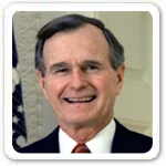 George H.W. Bush Oldest US Presidents Picture